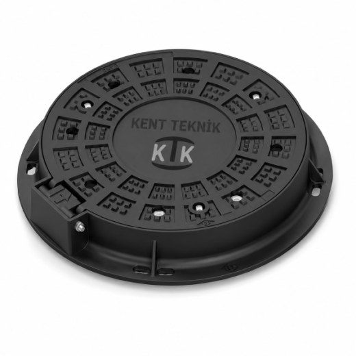 Döküm Rögar Kapağı Ø600 mm B125 | DKT-600-B