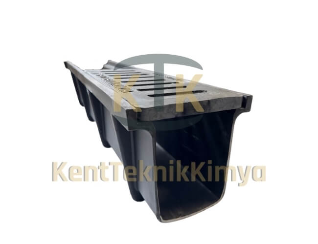Kompozit Drenaj Kanalı 130x1000x80 mm A15/D400 Contalı | KKT-1380-DK